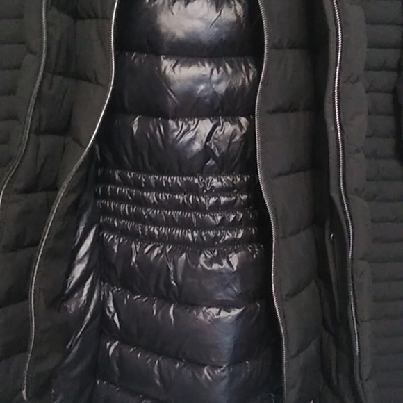 DKNY Quilted Black Puffer Jacket - Size XL - Picture 5 of 9
